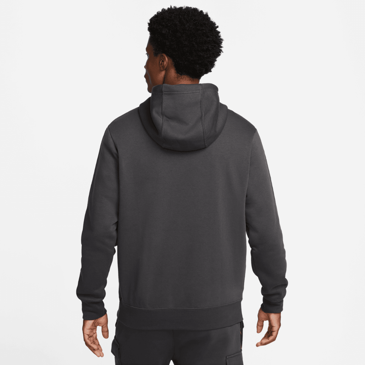 Nike Sportswear Repeat Hoodie - Grey/Black/Gold