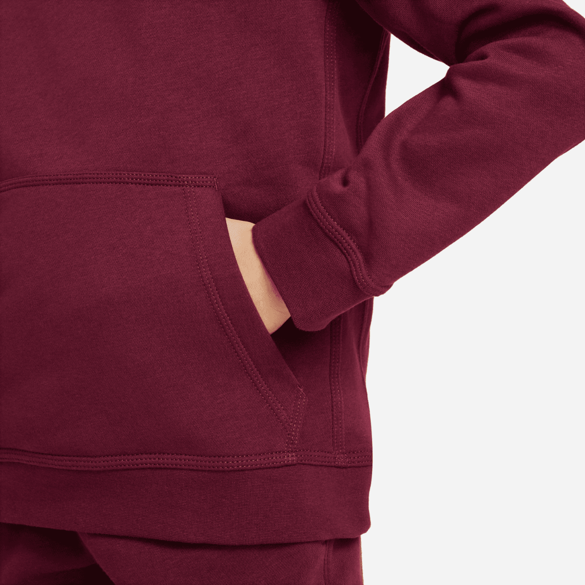 Sudadera Nike Tech Fleece Junior - Burdeos