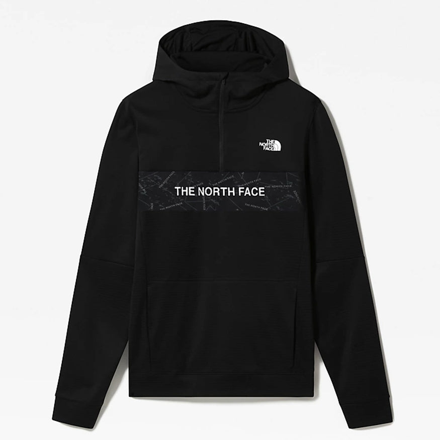 Sweat capuche North Face Train Logo - Noir