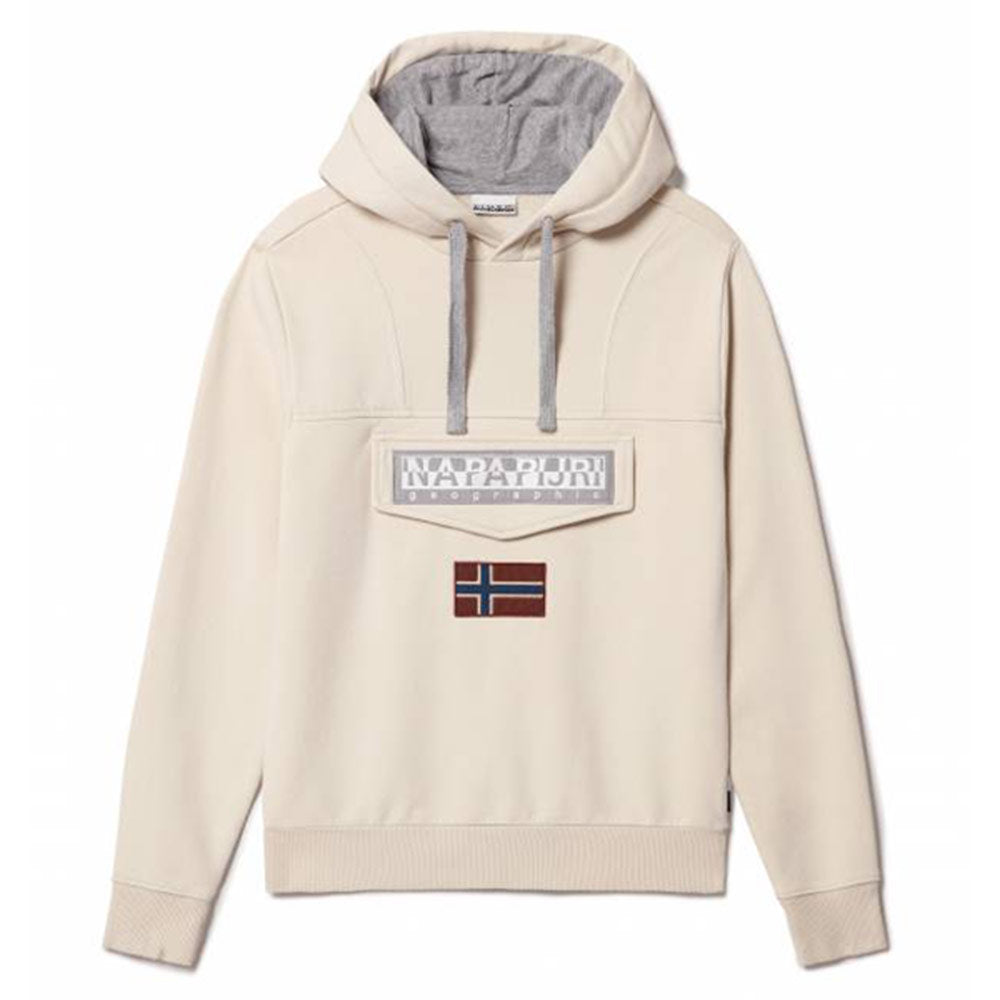 Sweat Capuche Napapijri Burgee - Beige