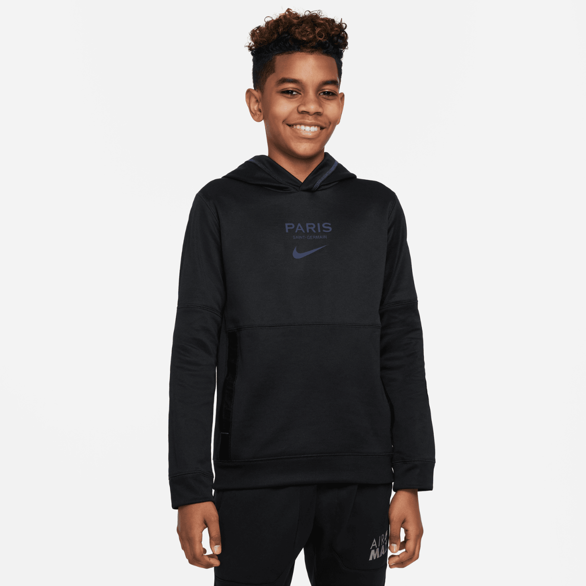 Sudadera PSG Júnior 2022/2023 - Negro/Azul