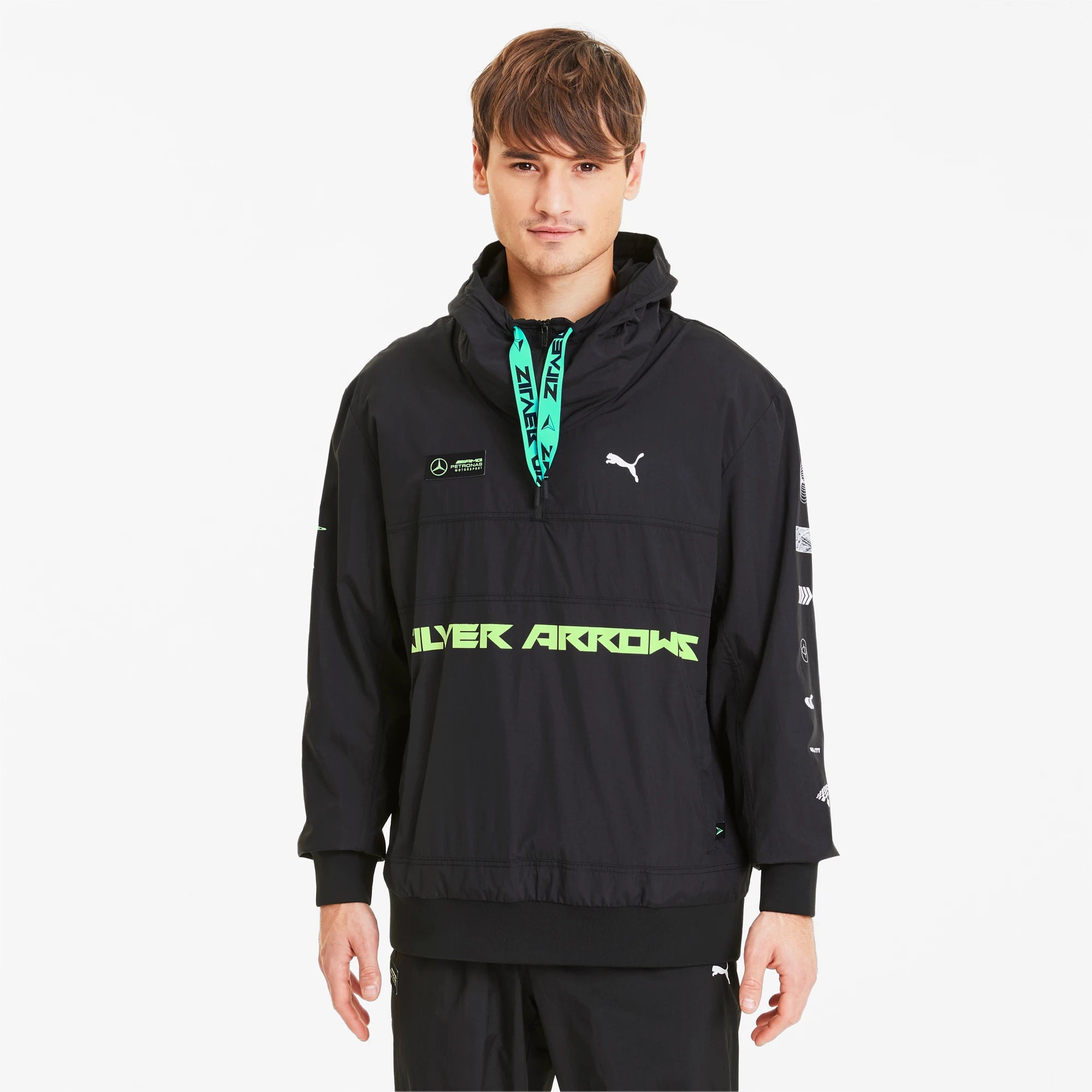 Sweat a capuche Puma Mercedes Street Noir Footkorner