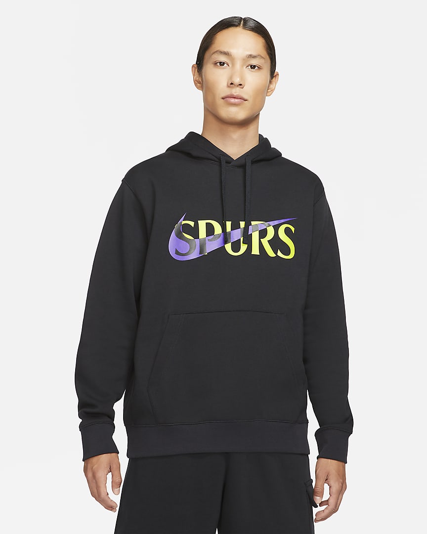 Sweat capuche Tottenham 2021/2022 - Noir/Jaune/Violet