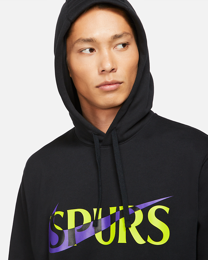 Sweat capuche Tottenham 2021/2022 - Noir/Jaune/Violet