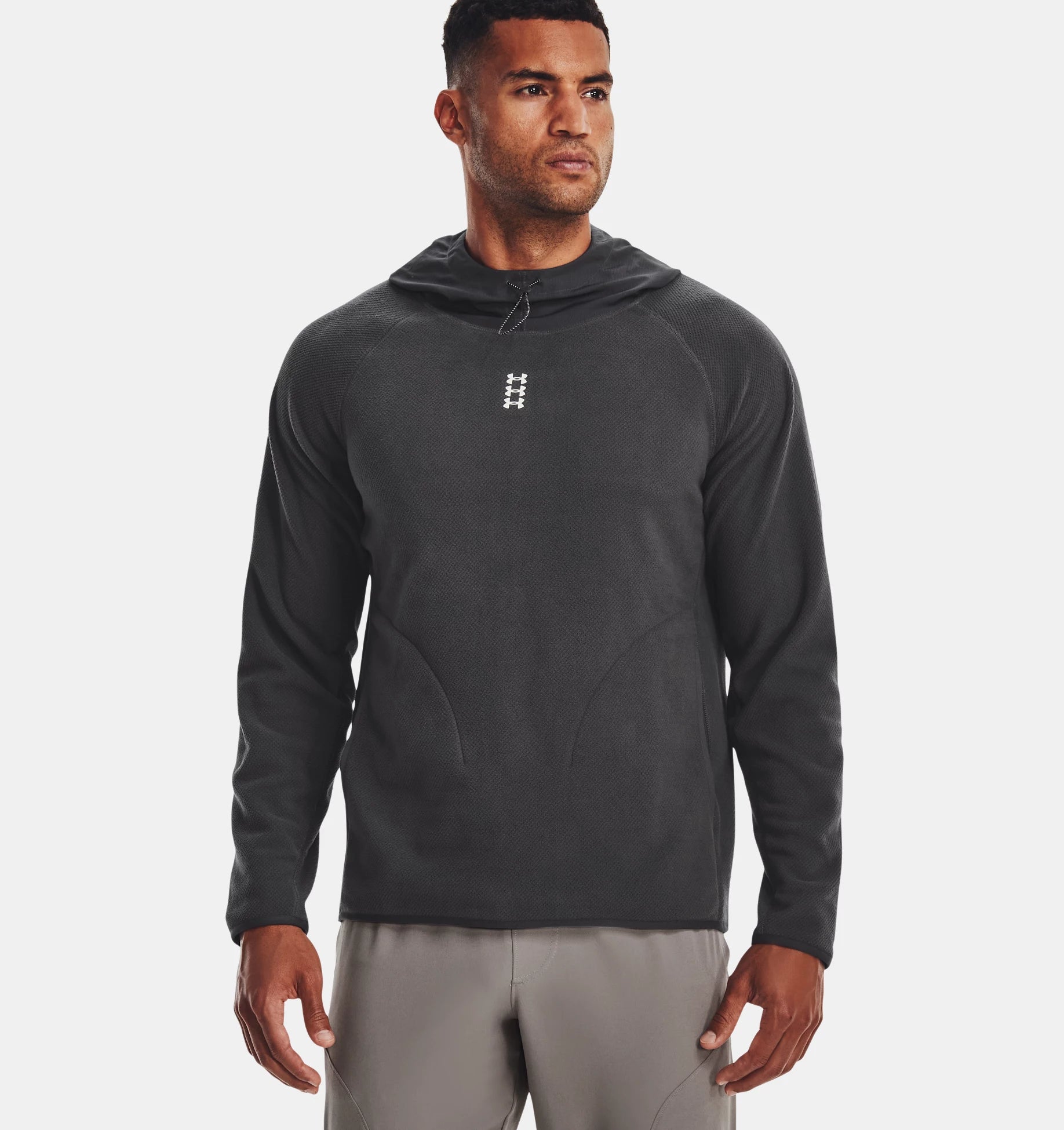 Veste de survêtement UNDER ARMOUR en Gris Chiné