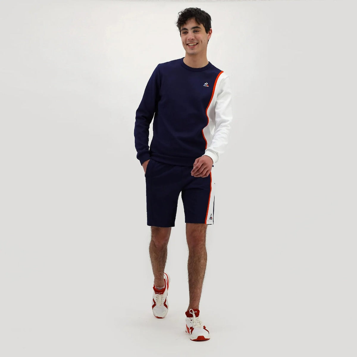 Le Coq Sportif Saison Sweatshirt - Navy Blue