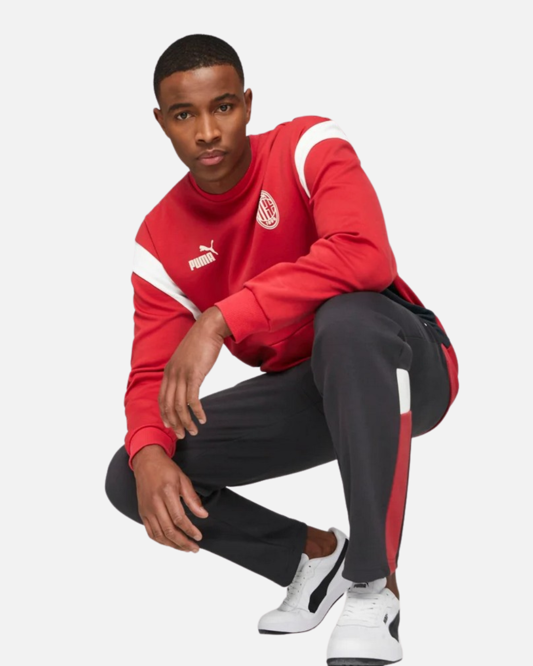2022/2023 AC Milan Archive Sweatshirt - Red/White