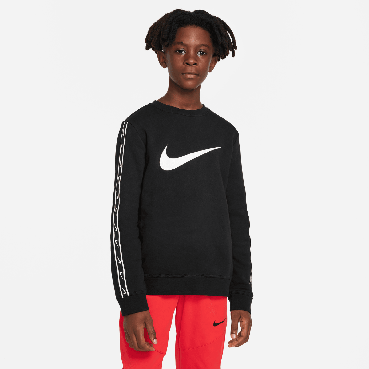 Sweat Nike Repeat Junior - Noir/Blanc