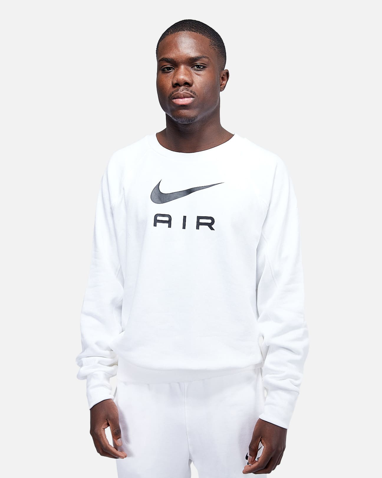 Nike Air Mens Crewneck Sweatshirts Nike Nike Air Sweatshirt White