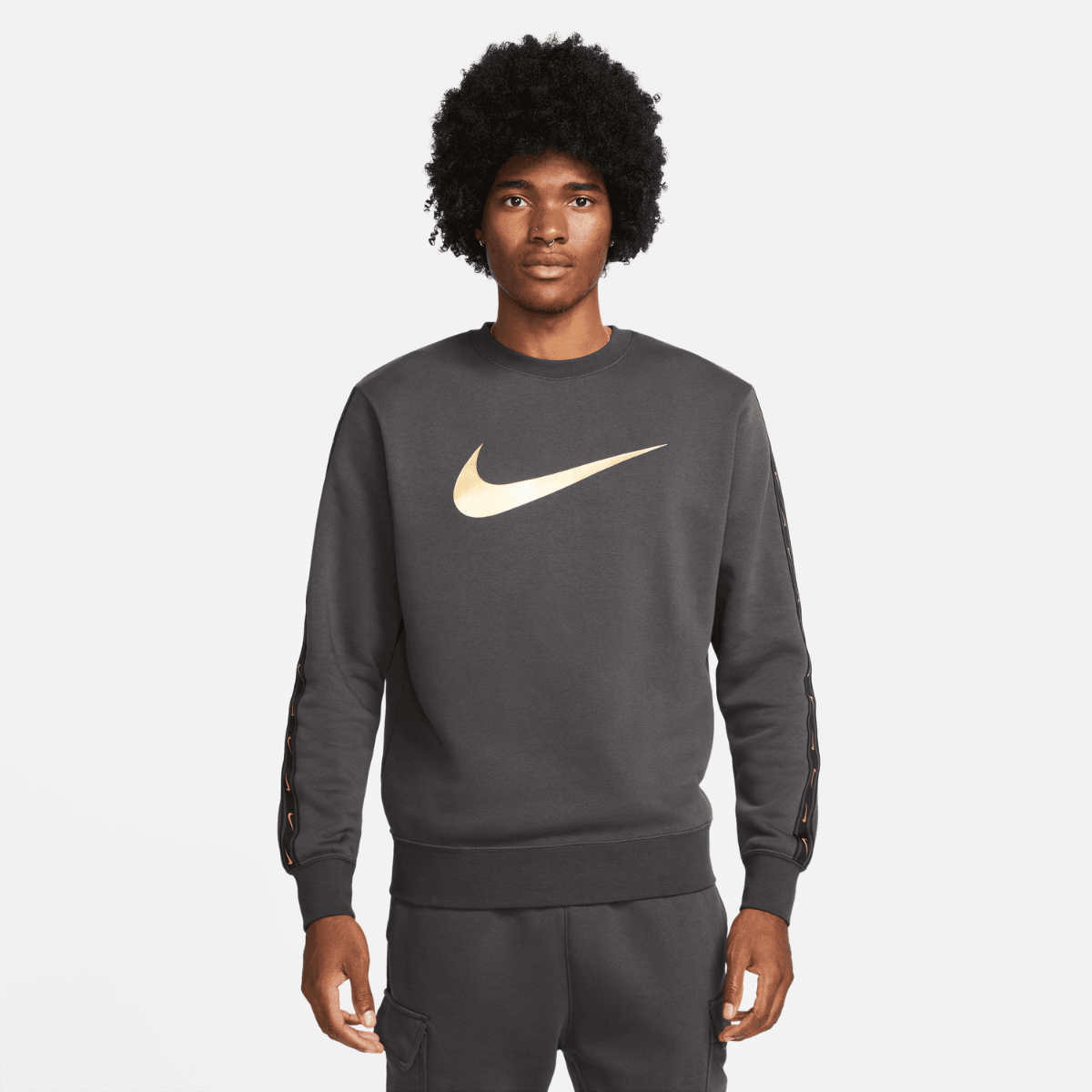 Nike felpa oro online