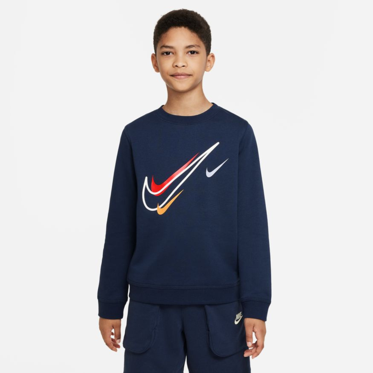 Sweat Nike Tech Fleece Junior - Bleu Marine