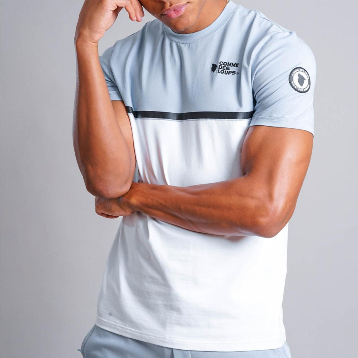 T-shirt Comme des Loups Manhattan 2 - Bleu