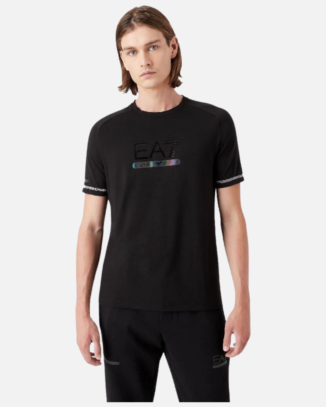 T-shirt EA7 Tee Ventus 7 - Noir