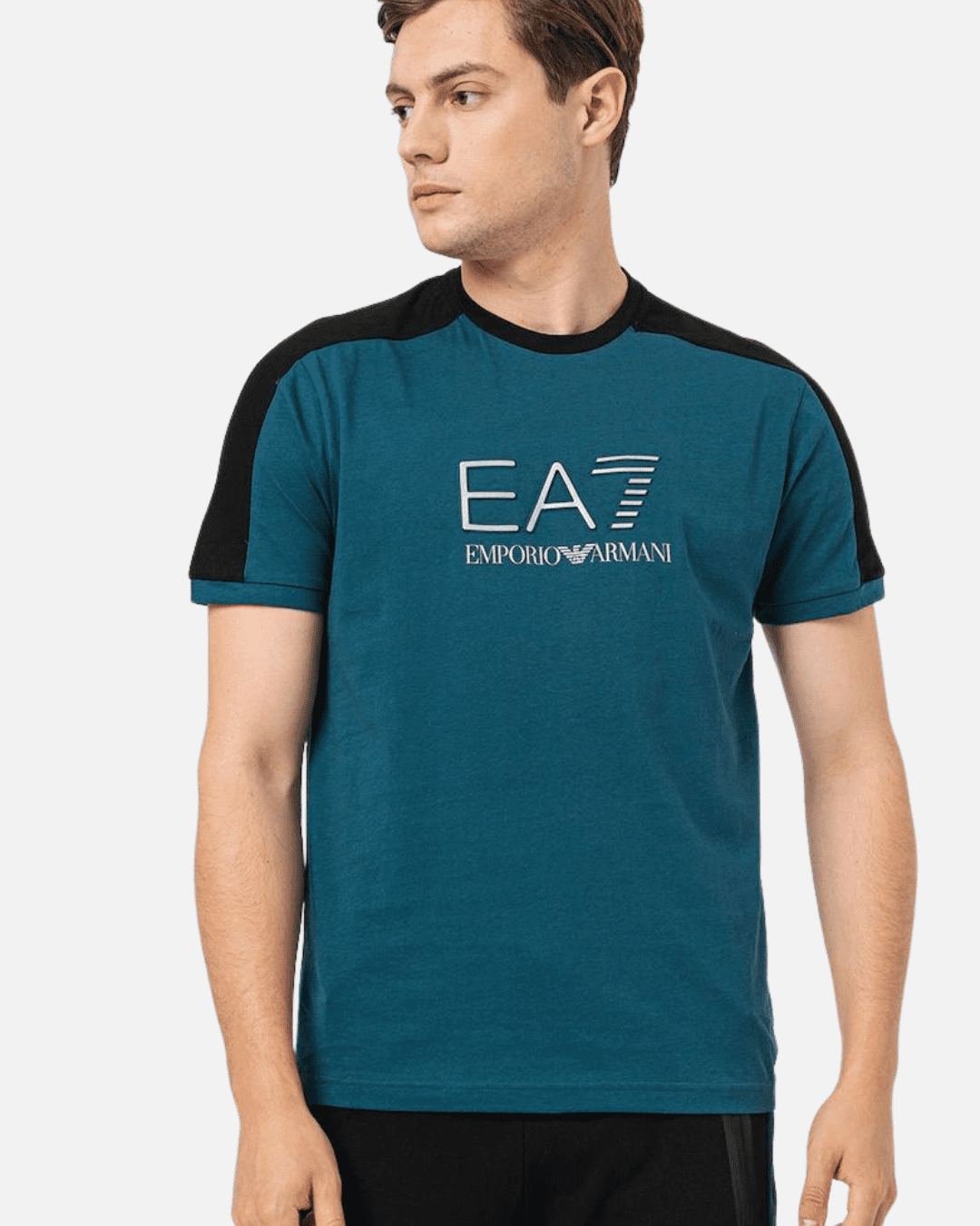 T-shirt Emporio Armani Train Athletic - Bleu/Noir