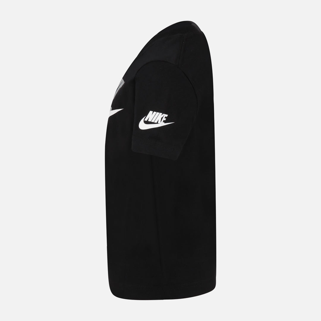 T-Shirt Nike Enfant - Noir/Gris/Blanc