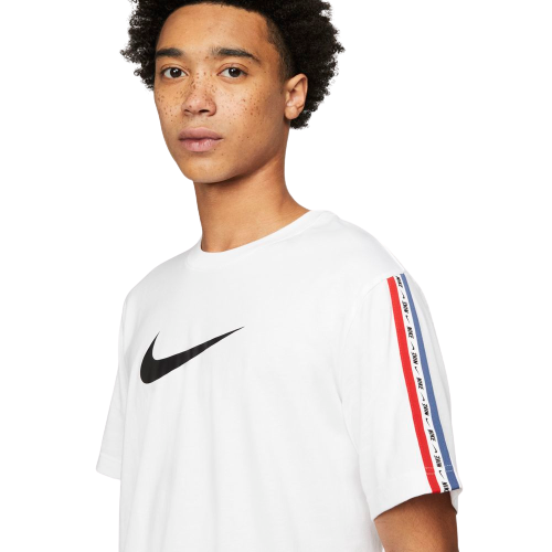 Nike Sportswear T-Shirt - White/Blue/Red