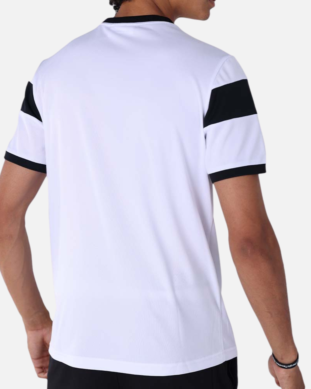 T-Shirt Sergio Tacchini Plug In - Weiß/Schwarz/Grün
