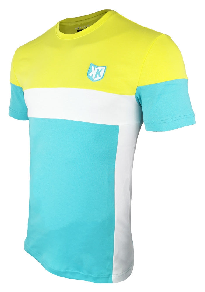 T-shirt FK Square - Jaune/Blanc