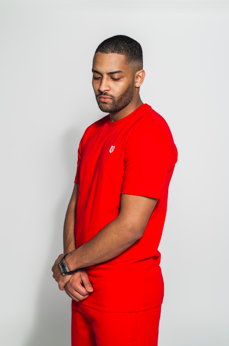 T-shirt basic FK - rossa