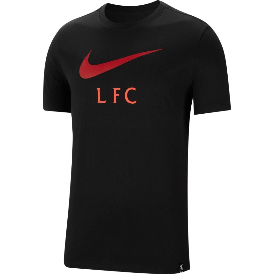 T-shirt Liverpool 2021/2022 - Noir/Rouge