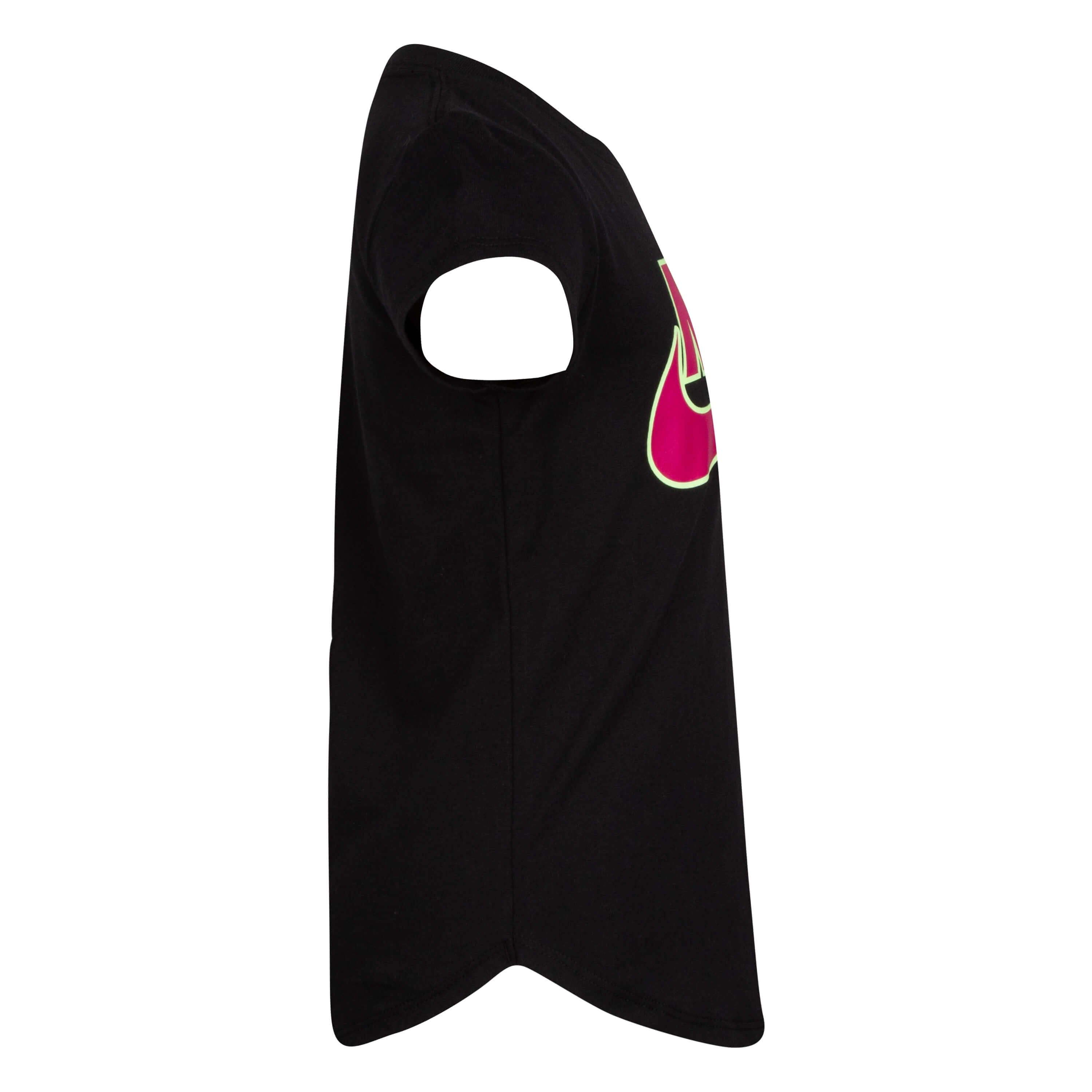 T-Shirt Nike sportswear Enfant Fille - Noir/Rose