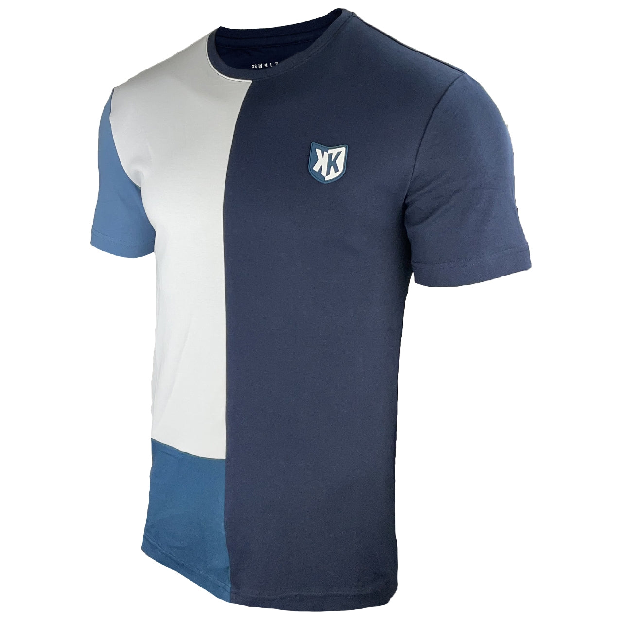 T-Shirt FK Square II - Blanc/Marine