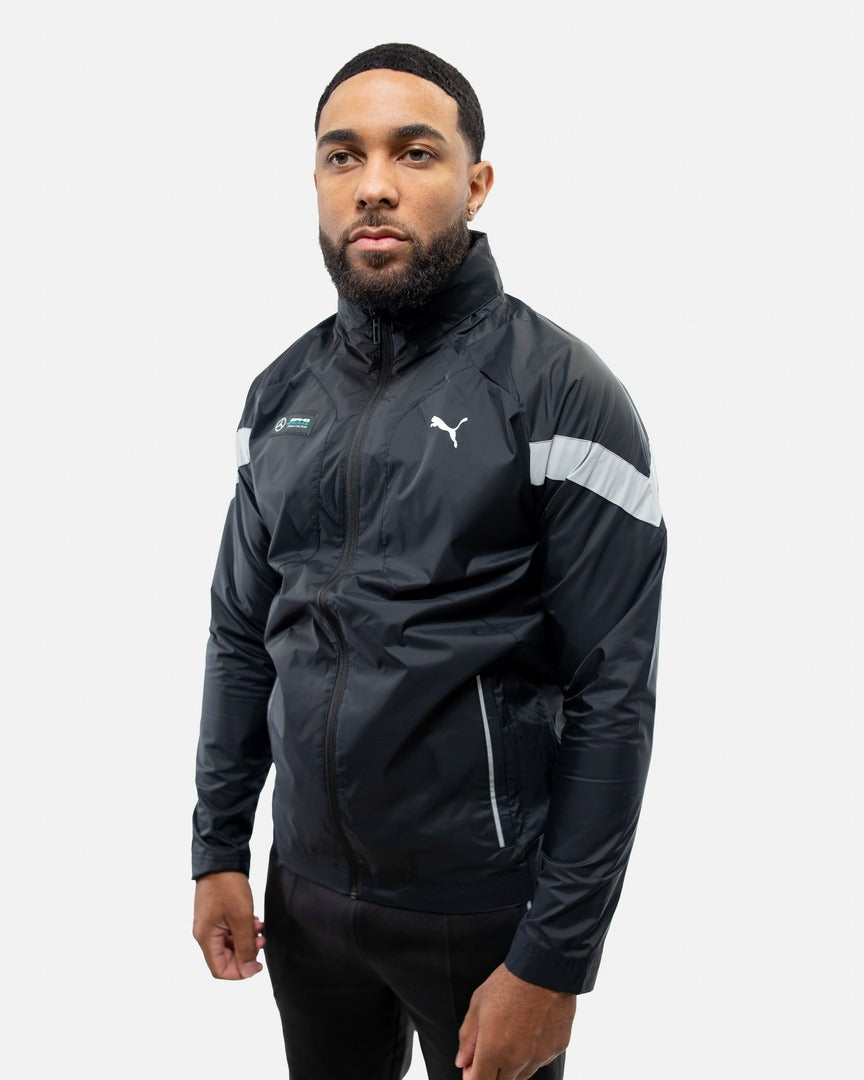 Puma Mercedes AMG Windbreaker Jacket - Black/Grey