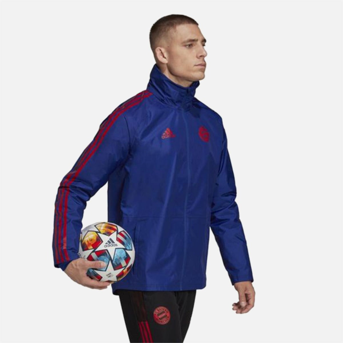 Camiseta Bayern Munich - Azul/Rojo