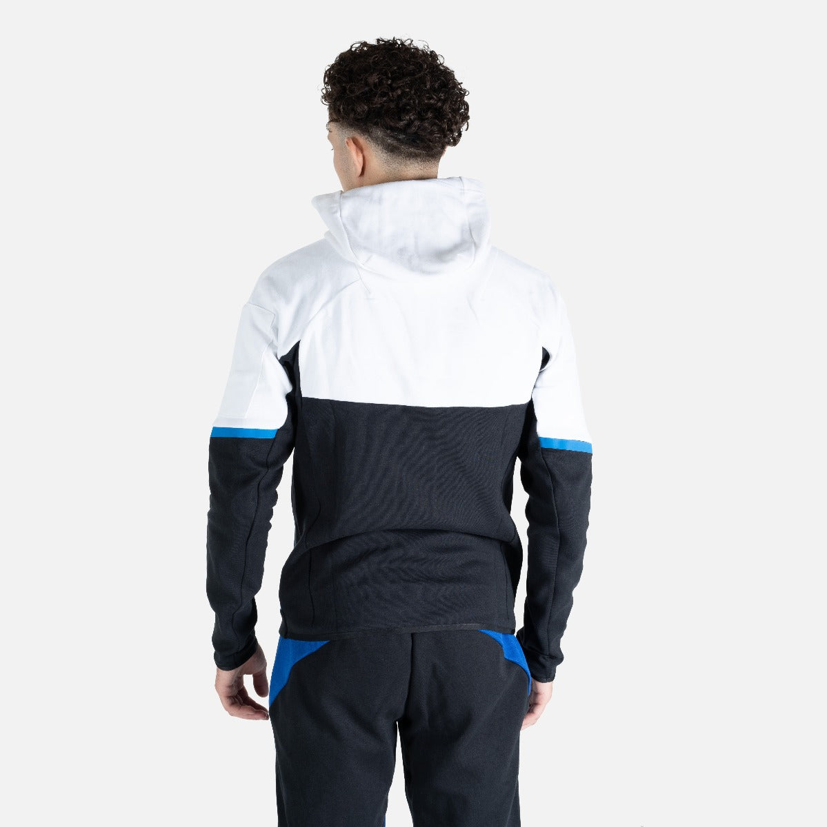 Veste à capuche Adidas Designed For Gameday - Noir/Blanc/Bleu