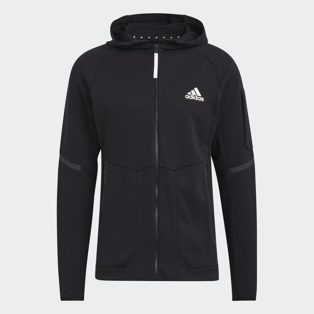 Veste à capuche Adidas Designed For Gameday  - Noir