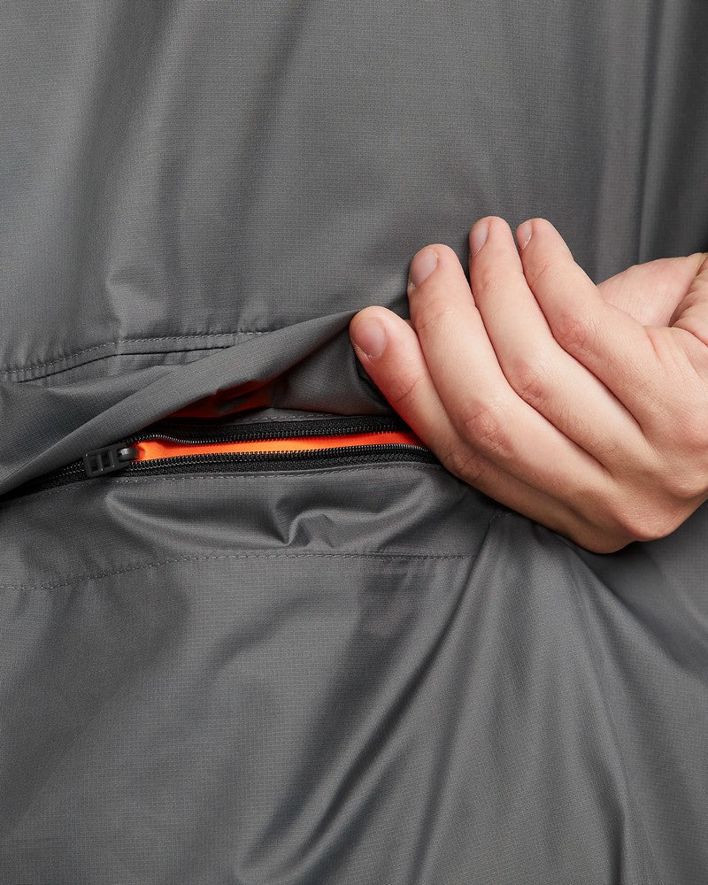 Nike Sportswear Tisée Jacke – Beige/Grau/Schwarz