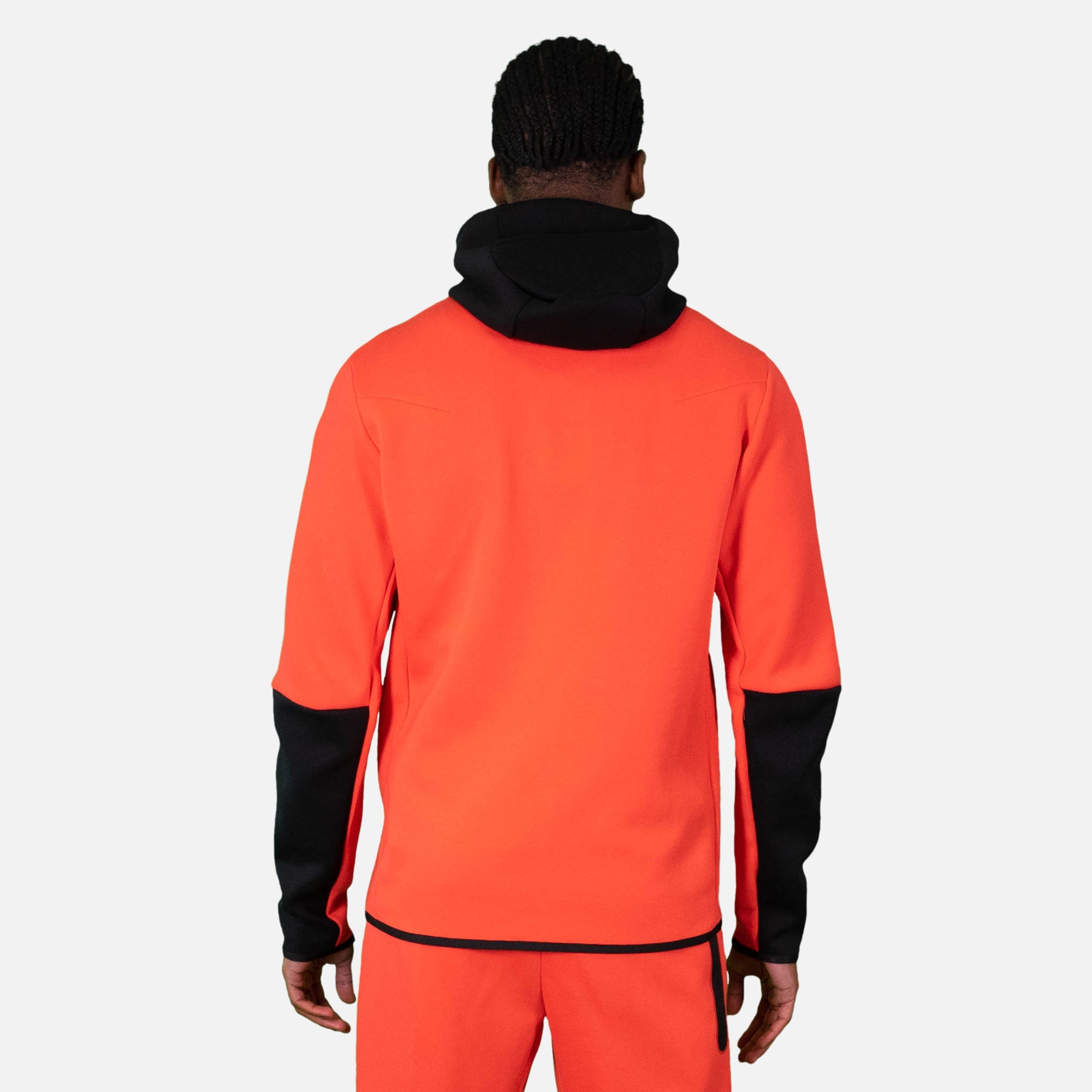 Veste à capuche Nike Tech Fleece - Rouge/Noir