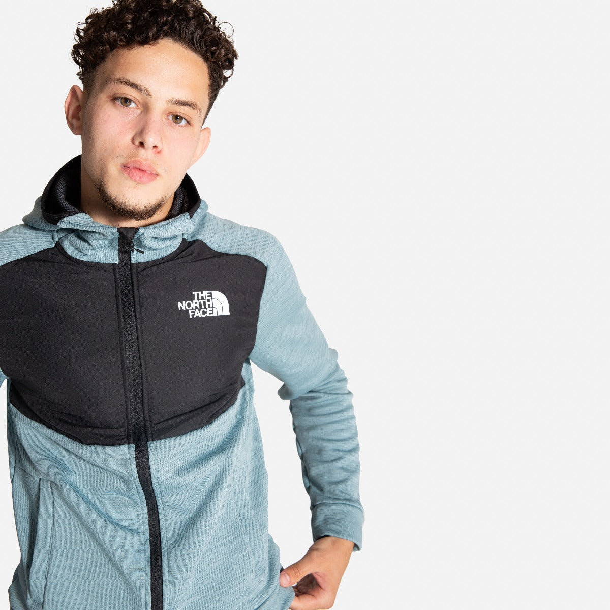 The North Face Ma Fleece Hoodie - Blue/Black