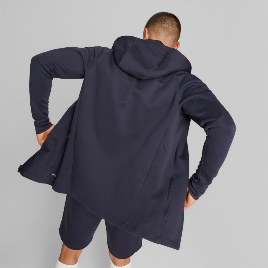 Veste à capuche OM Casuals 2022-2023 - Gris/Blanc