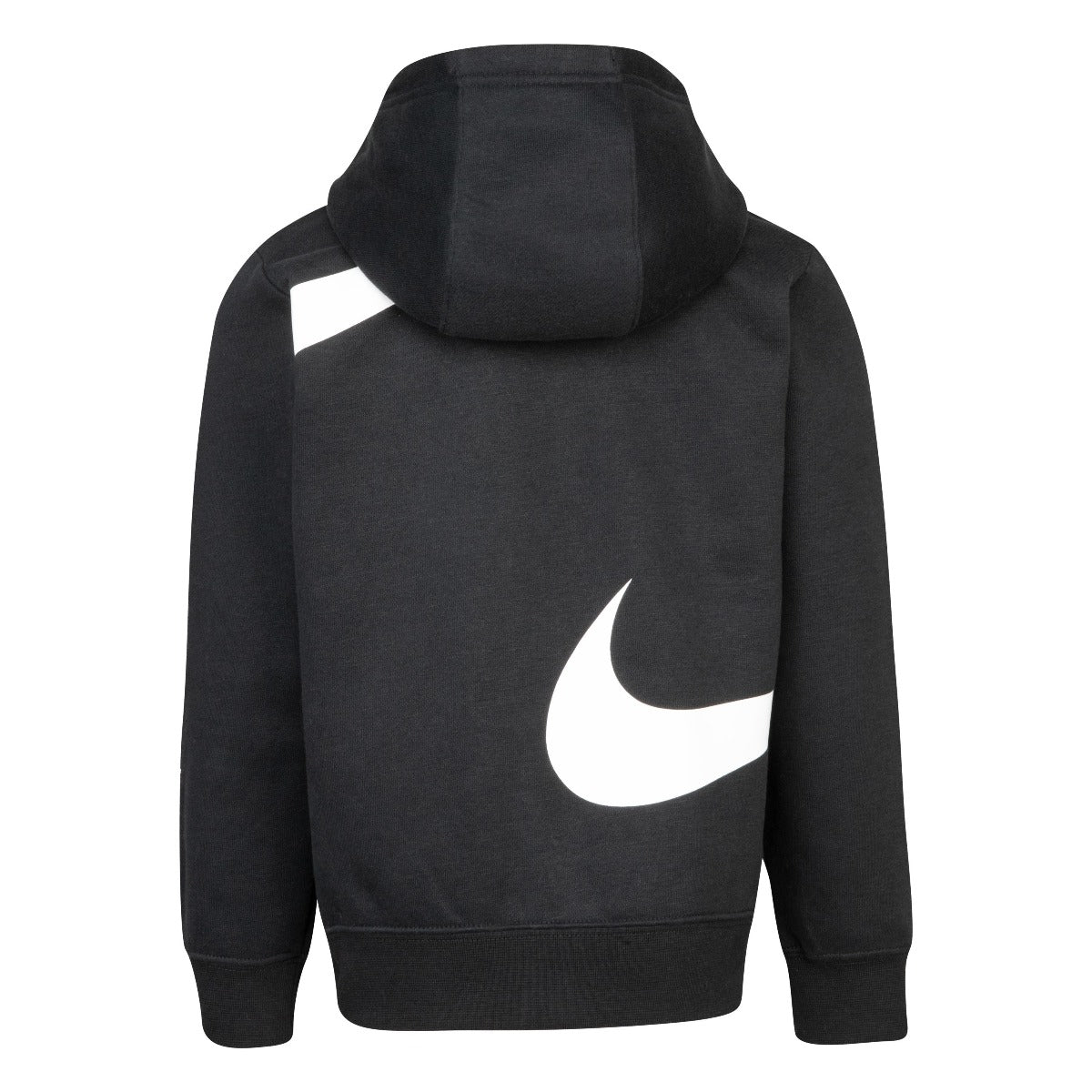 Veste Capuche Nike Swoosh Enfant - Noir/Blanc