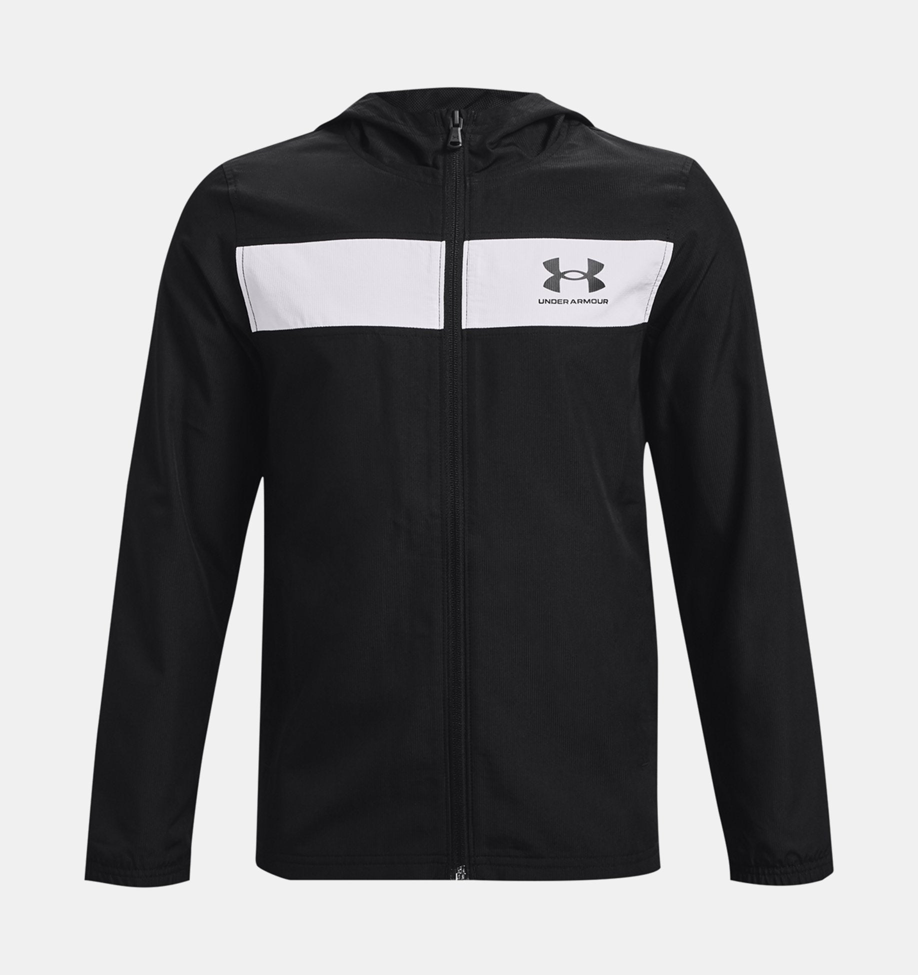 Veste à capuche Under Armour Junior - Noir/Blanc