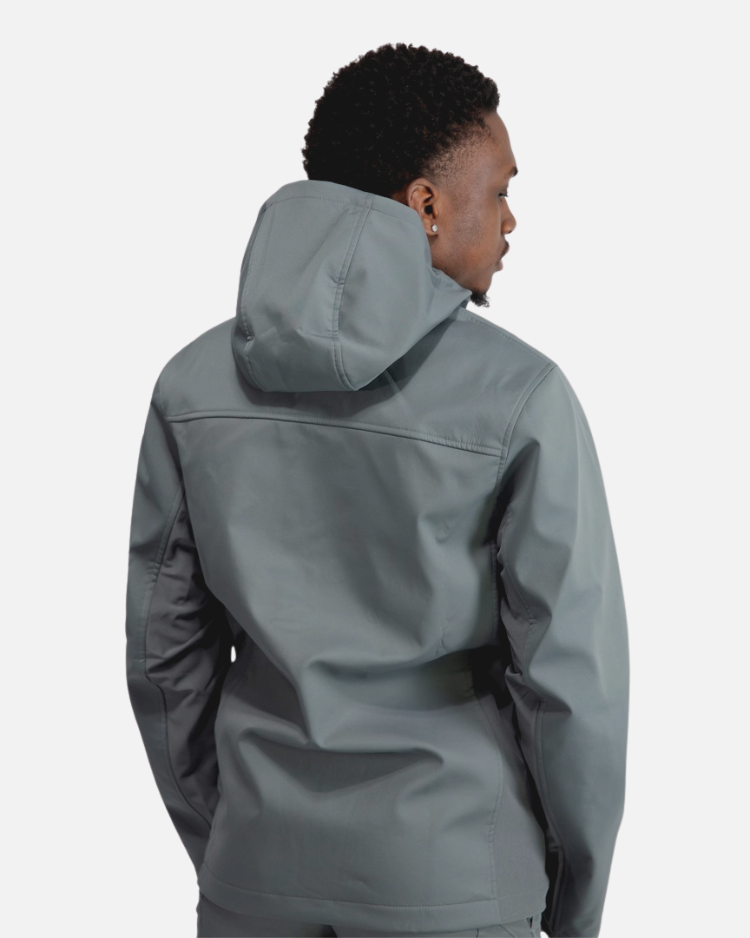Under Armour Storm ColdGear Infrarot-Schild-Kapuzenjacke – Grau
