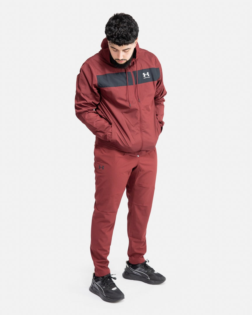 Veste à capuche Under Armour Windbreaker - Rouge