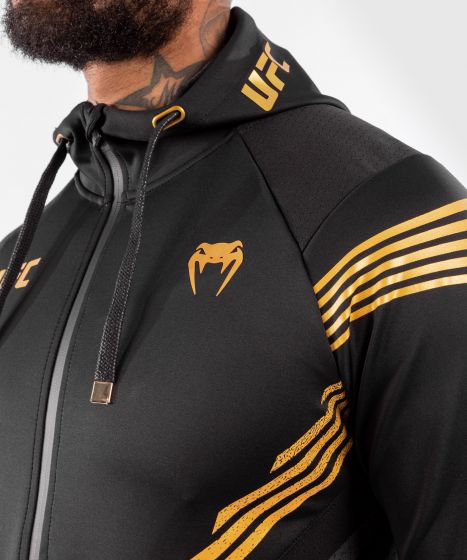 Venum UFC Fight Night Kapuzenjacke – Schwarz/Gold