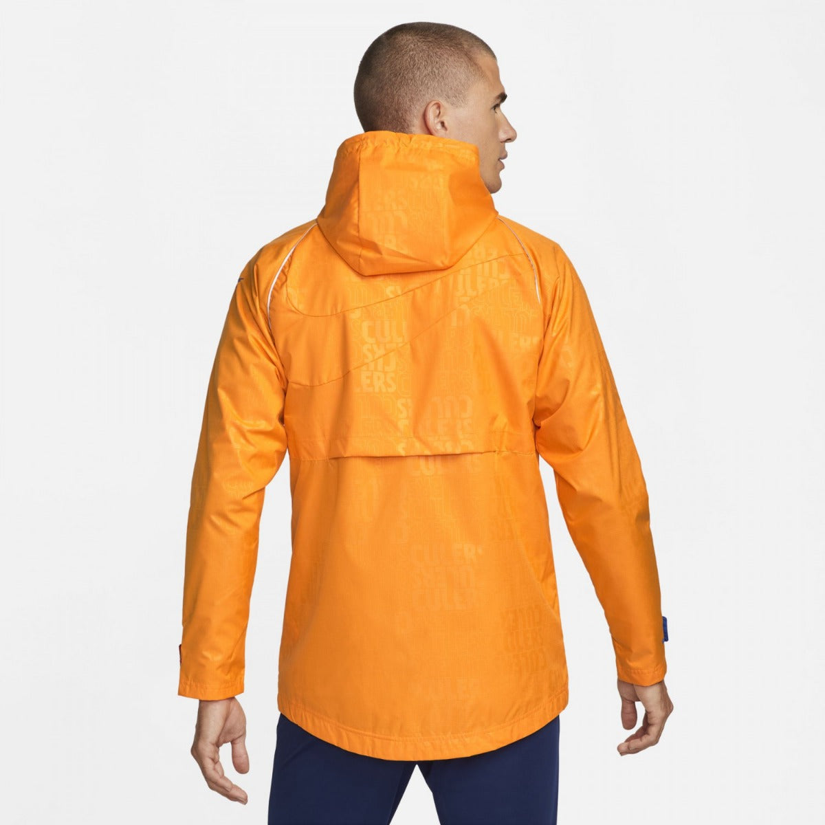 Chaqueta Cortaviento FC Barcelona - Naranja