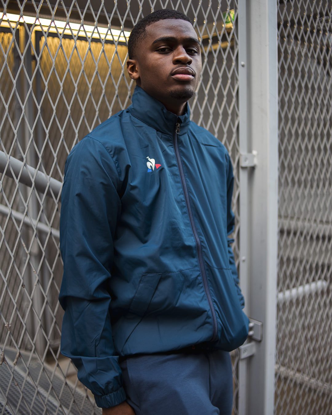 Veste Coupe-Vent Le Coq Sportif - Bleu