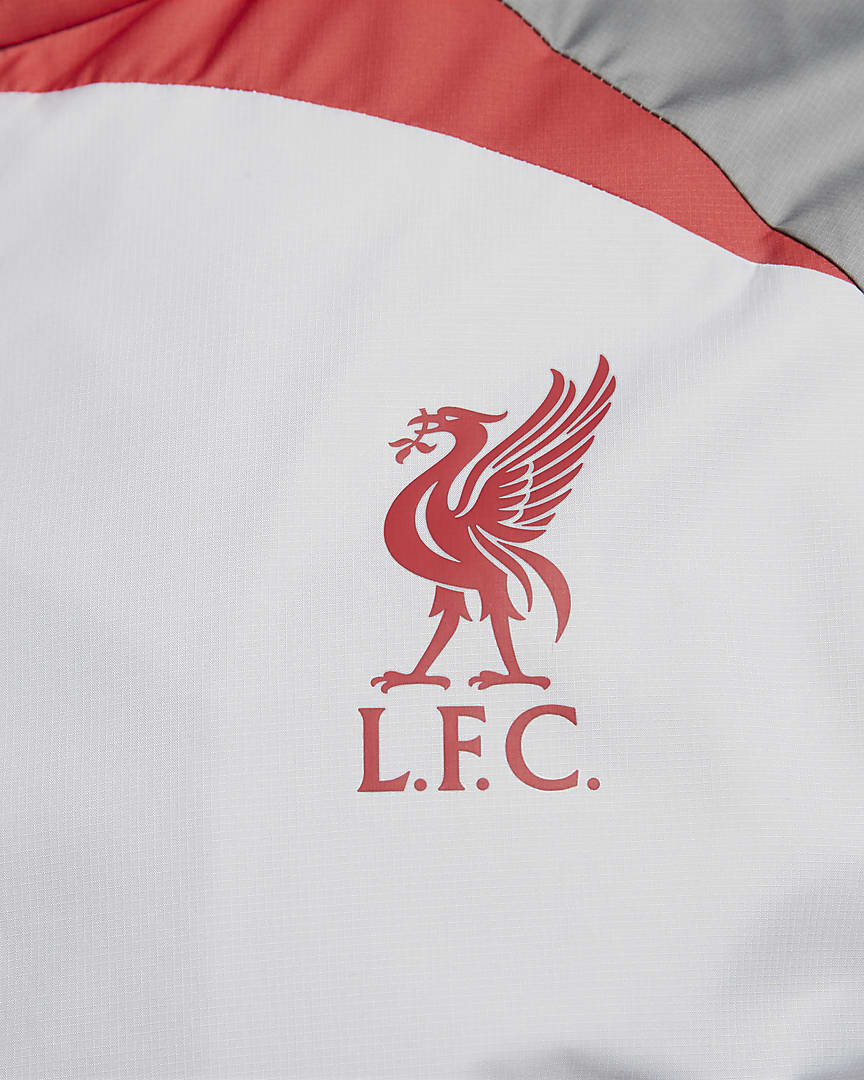Chaqueta cortavientos Liverpool AWF 2022/2023 - Gris/Rojo