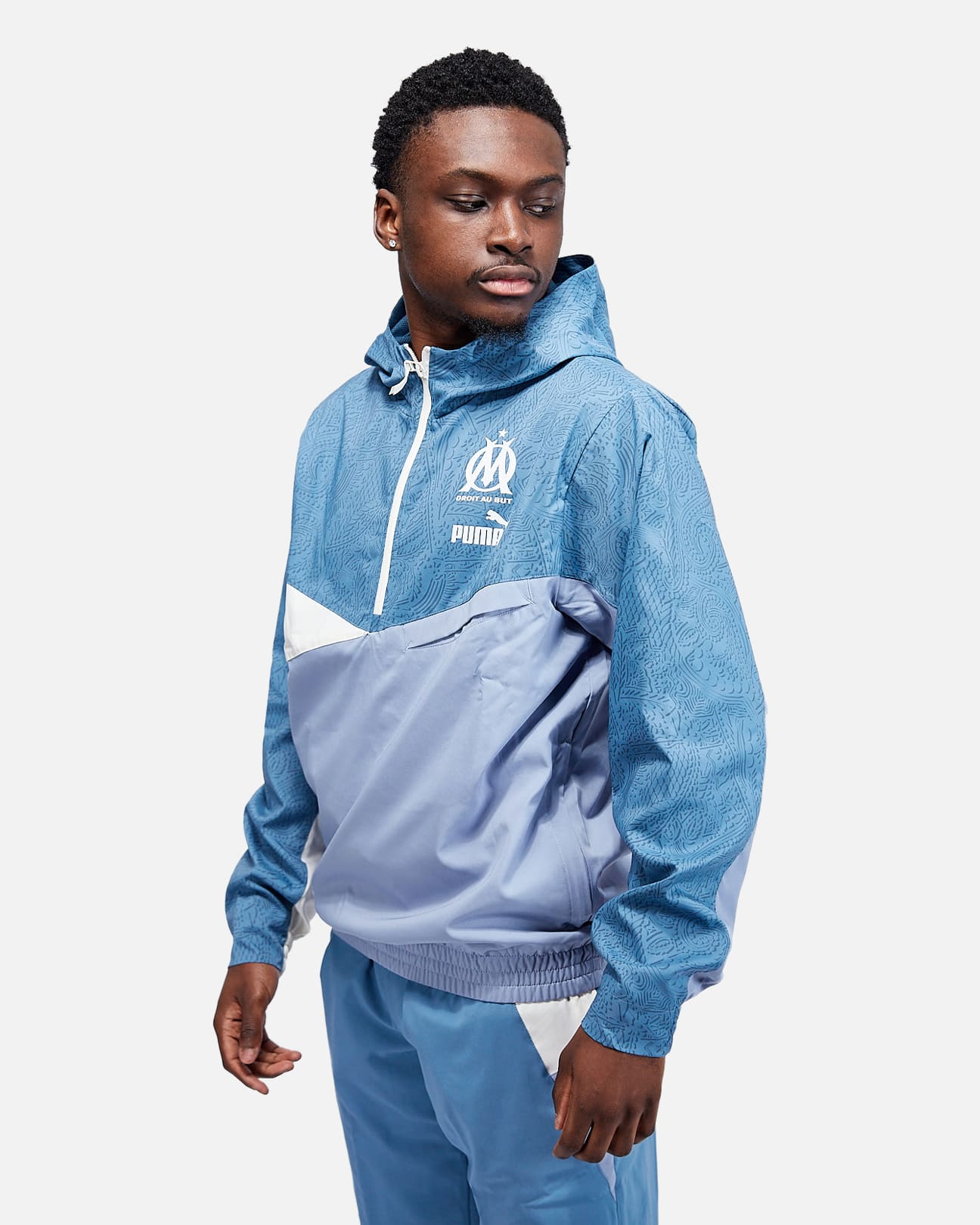 Chaqueta cortavientos OM 2022/2023 - Azul