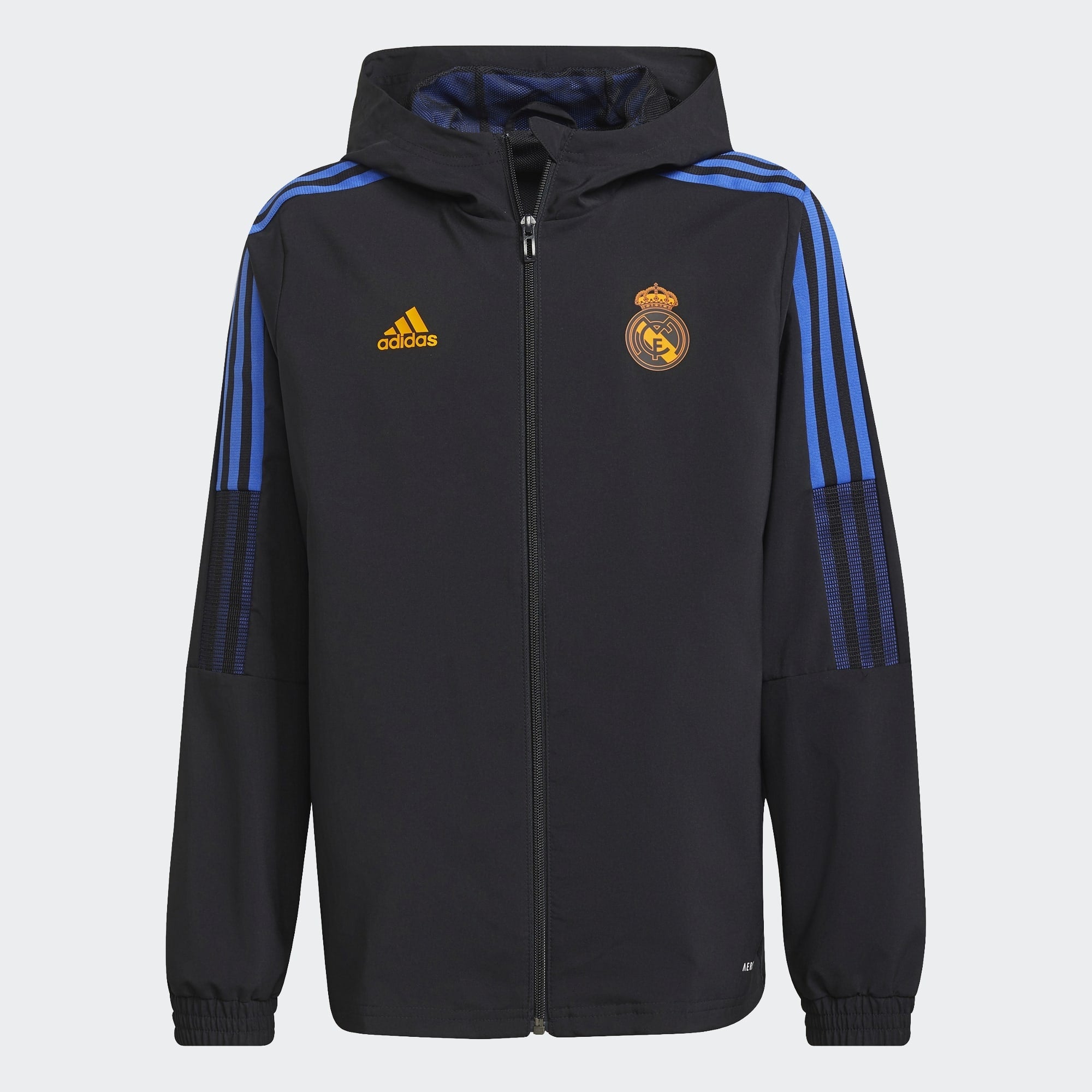 desencadenar Debilidad damnificados Chaqueta cortavientos niño Real Madrid 2021/2022 - Negro – Footkorner