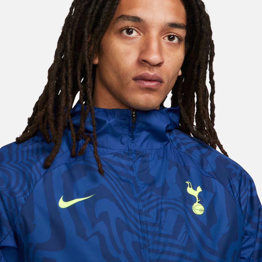 Tottenham Hotspur Windbreaker Jacket 2022/2023 - Blue/Yellow