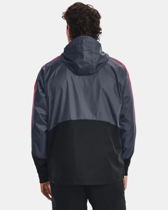 Veste Coupe-Vent Under Armour Legacy - Noir/Gris/Rouge