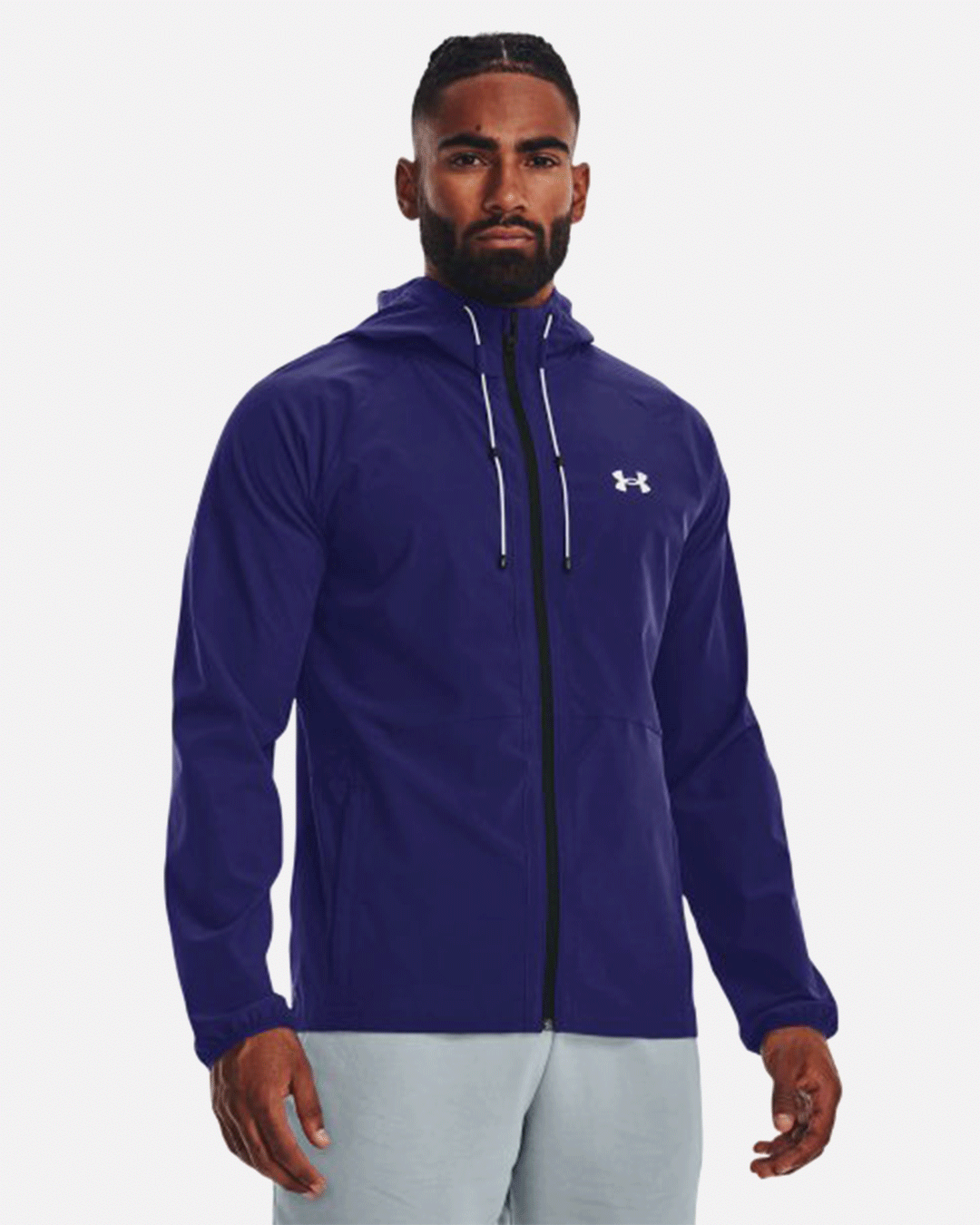 madre Mala suerte construcción Veste Coupe-Vent Under Armour Stretch Woven - Bleu – Footkorner