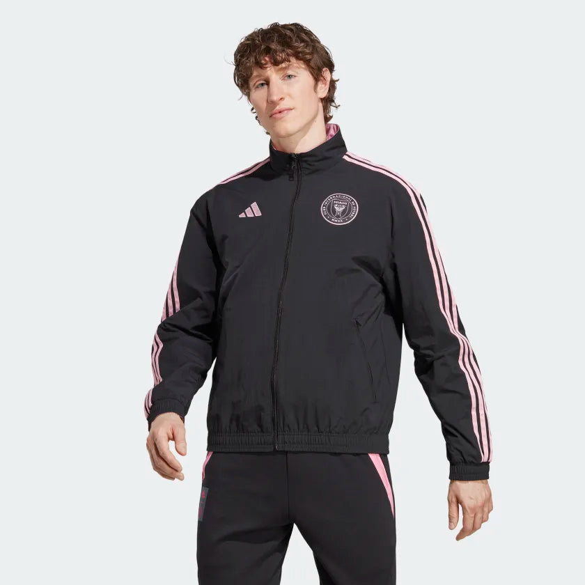 Inter Miami Anthem Track Jacket 2022 2023 Black Pink Footkorner