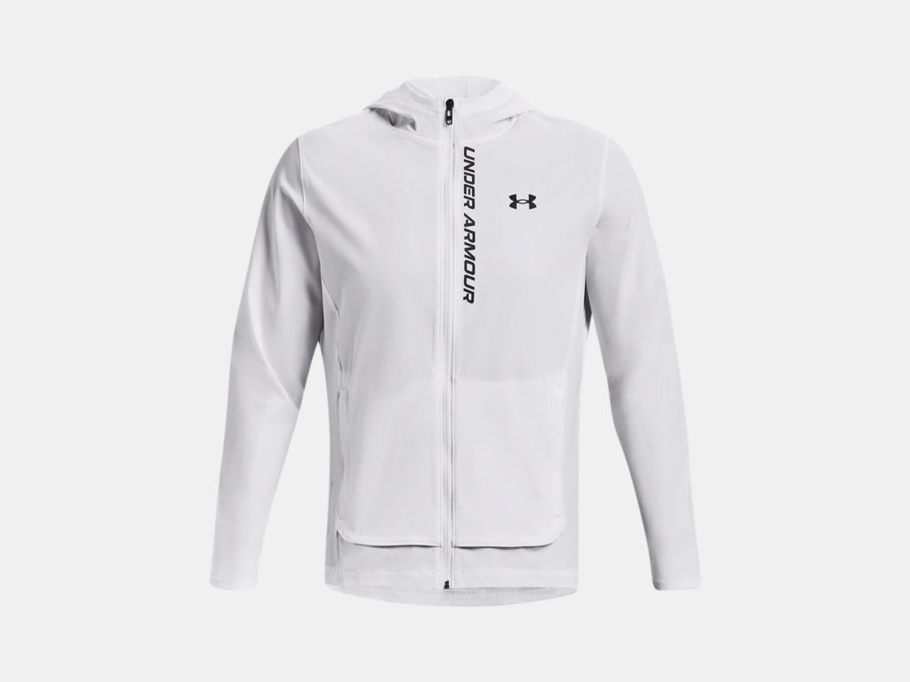 Under Armour Outrun The Storm Track Jacket - Bianco