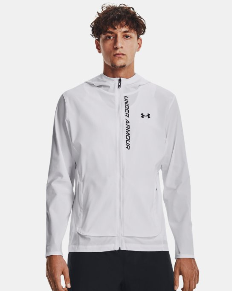 Under Armor Outrun The Storm Track Jacket - Gray - Footkorner - Footkorner